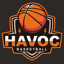 Havoc Basketball Design HB1 on a Nike® - Youth Swoosh Sleeve rLegend Tee Design