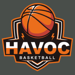 Havoc Basketball Design HB1 on a Nike® - Club Fleece Sleeve Swoosh Pullover Hoodie Design