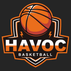 Havoc Basketball Design HB1 on a Port & Company® - Youth Core Cotton Tee Design