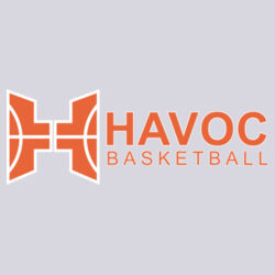 Havoc Basketball Design HB4 on a Port & Company® - Long Sleeve Core Cotton Tee Design