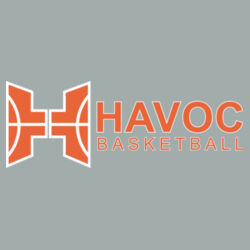 Havoc Basketball Design HB4 on a Port & Company® - Core Fleece Crewneck Sweatshirt Design