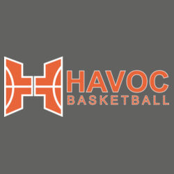 Havoc Basketball Design HB4 on a Port & Company® - Youth Core Fleece Pullover Hooded Sweatshirt Design