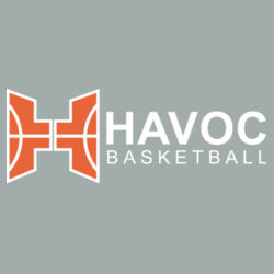 Havoc Basketball Design HB5 on a Port & Company® - Youth Long Sleeve Core Cotton Tee Design