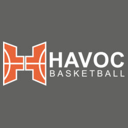 Havoc Basketball Design HB5 on a Port & Company® - Youth Core Fleece Crewneck Sweatshirt Design