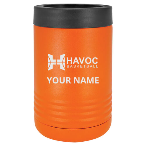 Havoc Basketball Engraved Design HBE1 on a Polar Camel® - Stainless Steel Vacuum Insulated Beverage Holder Thumbnail