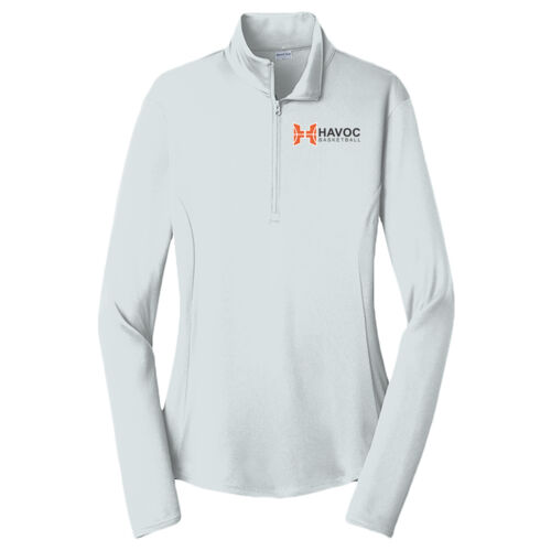 Havoc Basketball Design HB3 on a Sport-Tek® - Women's PosiCharge ® Competitor 1/4 Zip Pullover Thumbnail