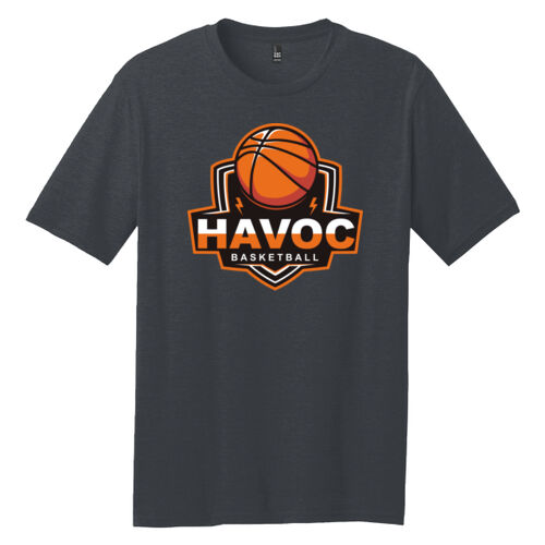 Havoc Basketball Design HB1 on a District® - Perfect Blend ® CVC Tee Thumbnail