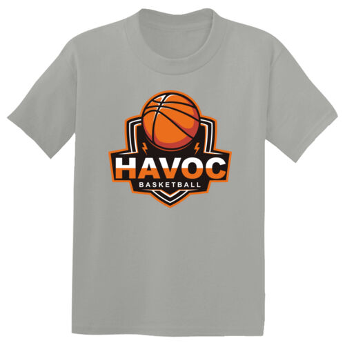 Havoc Basketball Design HB1 on a Sport-Tek® - Youth PosiCharge ® Competitor Tee Thumbnail