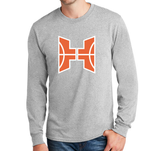 Havoc Basketball Design HB2 on a Port & Company® - Long Sleeve Core Cotton Tee Thumbnail