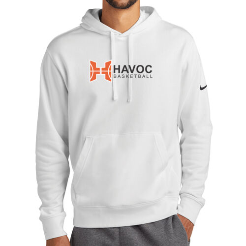Havoc Basketball Design HB3 on a Nike® - Club Fleece Sleeve Swoosh Pullover Hoodie Thumbnail