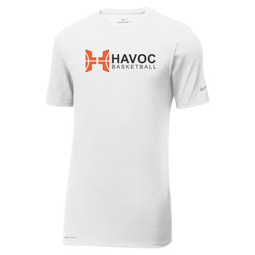 Havoc Basketball Design HB3 on a Nike® - Dri FIT Cotton/Poly Tee Thumbnail