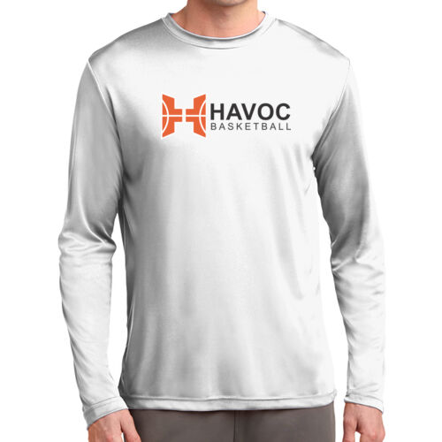 Havoc Basketball Design HB3 on a Sport-Tek® - Long Sleeve PosiCharge ® Competitor Tee Thumbnail