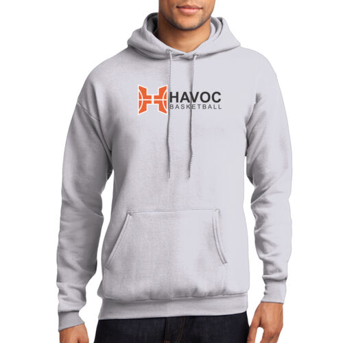 Havoc Basketball Design HB3 on a Port & Company® - Core Fleece Pullover Hooded Sweatshirt Thumbnail
