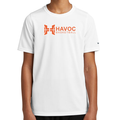 Havoc Basketball Design HB4 on a Nike® - Youth Swoosh Sleeve rLegend Tee Thumbnail