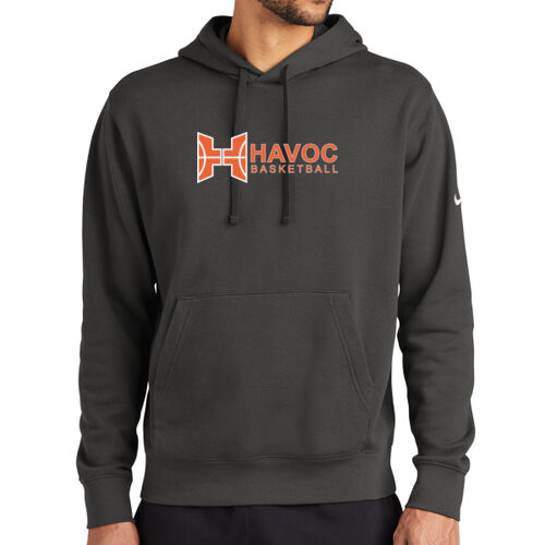 Havoc Basketball Design HB4 on a Nike® - Club Fleece Sleeve Swoosh Pullover Hoodie Thumbnail