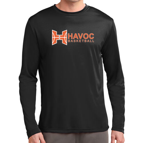 Havoc Basketball Design HB4 on a Sport-Tek® - Long Sleeve PosiCharge ® Competitor Tee Thumbnail