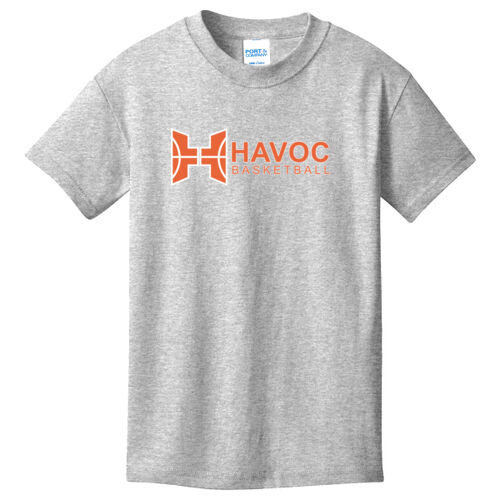 Havoc Basketball Design HB4 on a Port & Company® - Youth Core Cotton Tee Thumbnail