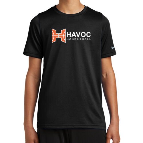Havoc Basketball Design HB5 on a Nike® - Youth Swoosh Sleeve rLegend Tee Thumbnail