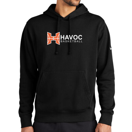 Havoc Basketball Design HB5 on a Nike® - Club Fleece Sleeve Swoosh Pullover Hoodie Thumbnail