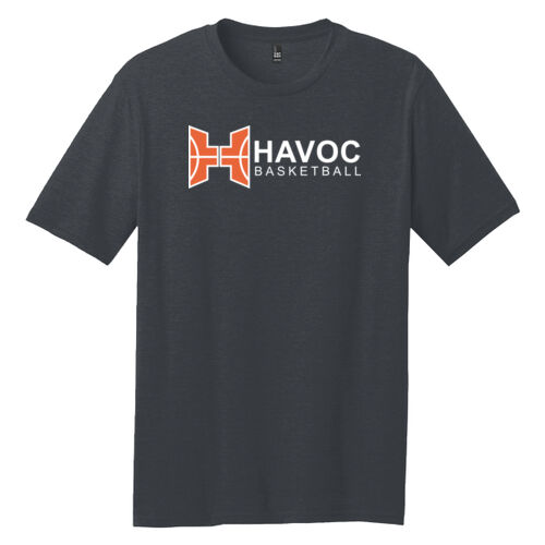Havoc Basketball Design HB5 on a District® - Perfect Blend ® CVC Tee Thumbnail