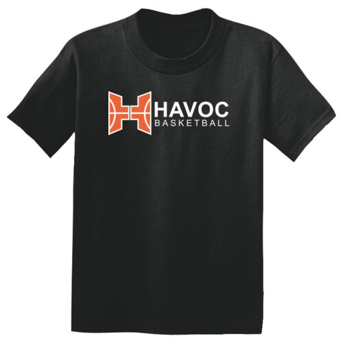 Havoc Basketball Design HB5 on a Sport-Tek® - Youth PosiCharge ® Competitor Tee Thumbnail